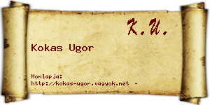 Kokas Ugor névjegykártya